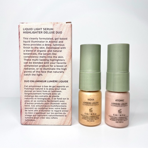 Ilia Liquid Light Serum Highlighter Duo Nova Atomic - Picture 6 of 9